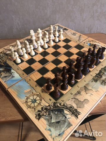 Шахматы/шашки/нарды - Морские