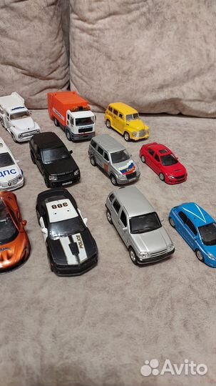 Машины железные игрушки пакетом