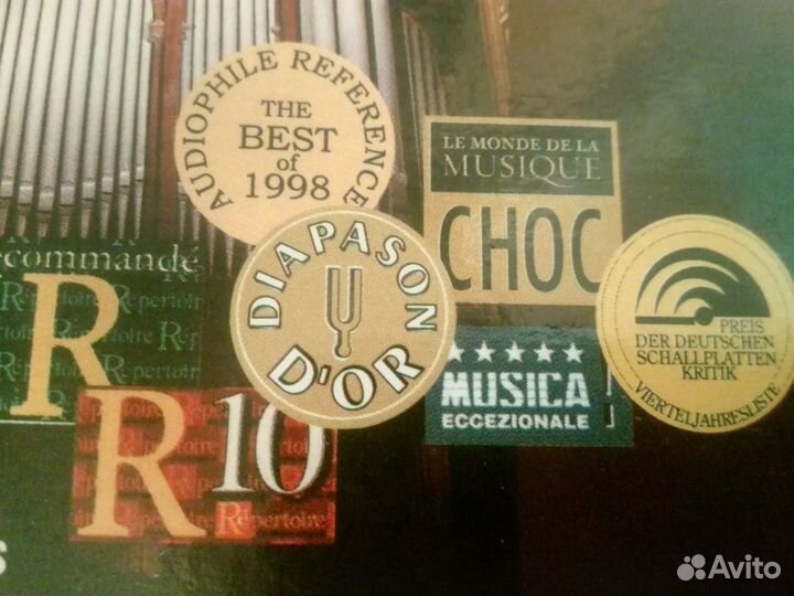Cd-audio., 9 CD., органные произведения