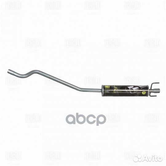 Резонатор opel astra 04- hatchback доп. (нерж