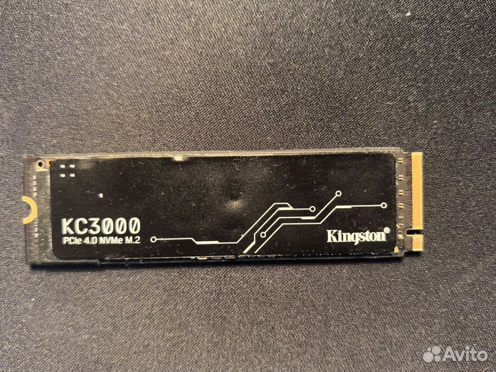 Ssd диск m2 nvme Kingston kc3000 2 Тб