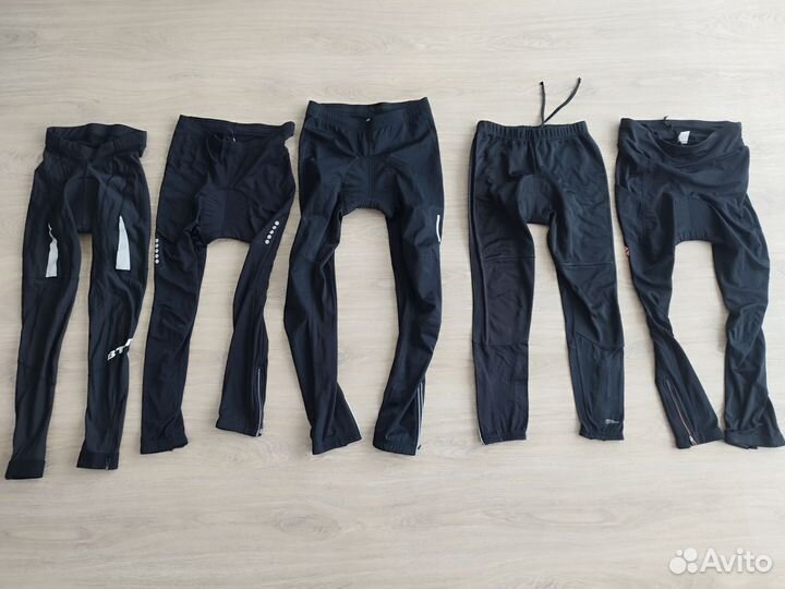 Новые теплые велоштаны лосины с памперсом