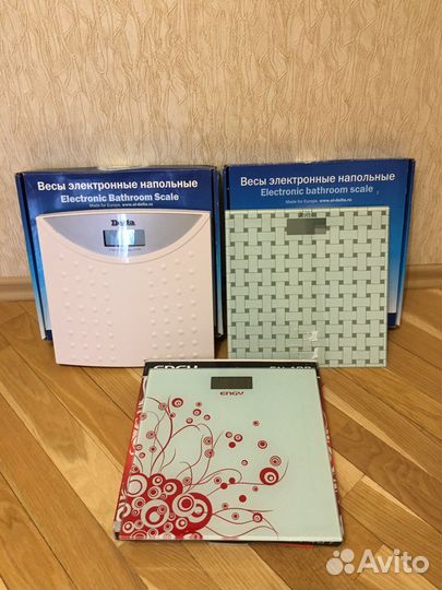 Весы напольные электронные новые