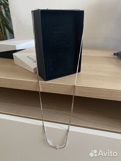 Серебряное колье Element47