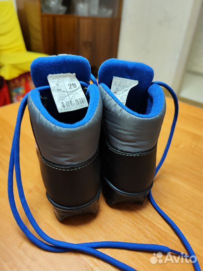 Лыжные ботинки детские, 29 размер