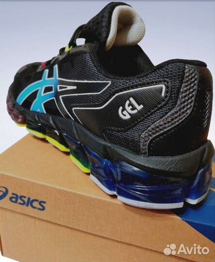 Кроссовки Asics. GEL-quantum 360 серия 6. Чёрные