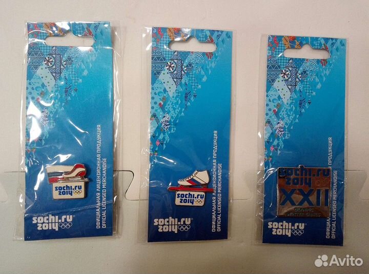 Значки и символика Олимпиады в Сочи, 2014