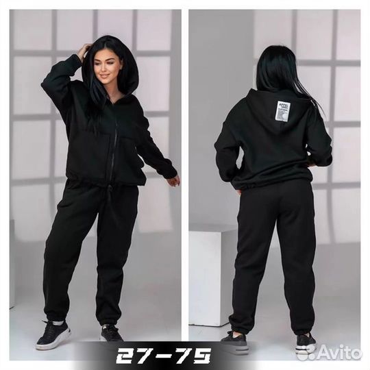 Спортивный костюм на флисе до 60 размера