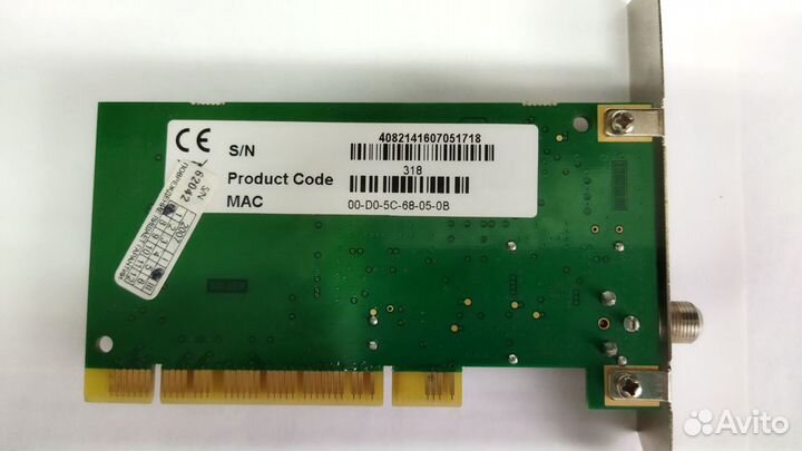 Спутниковая DVB-S карта TT-budget S-1401 SkyStar 3