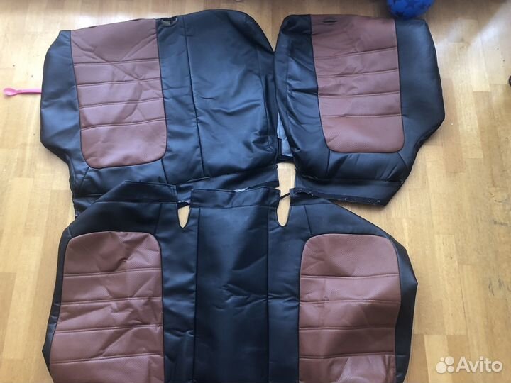 Автомобильные чехлы из экокожи vesta