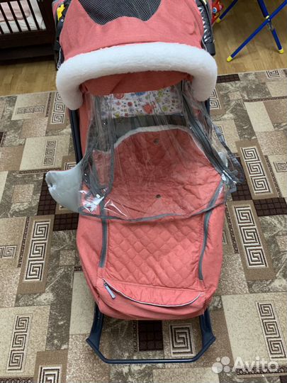 Санки-коляска Ника детям нд7-3/2 трансформер