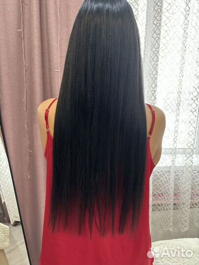 Наращивание натуральных волос