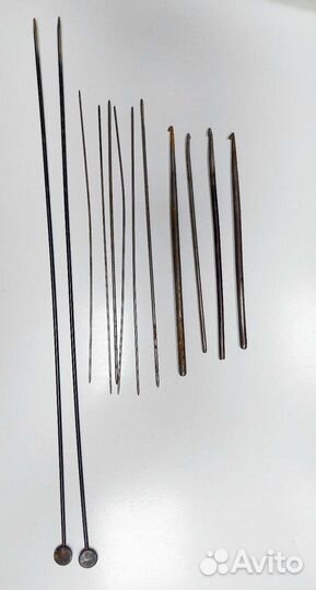 Спицы и крючок для вязания