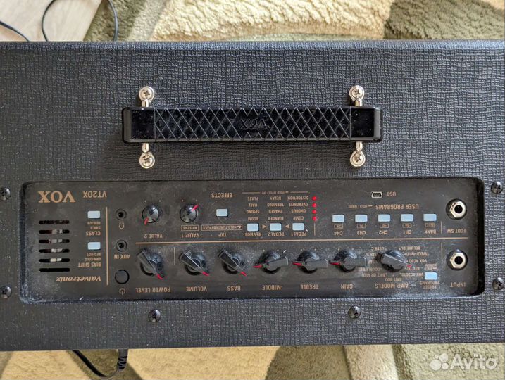 Гитарный комбоусилитель vox vt20x