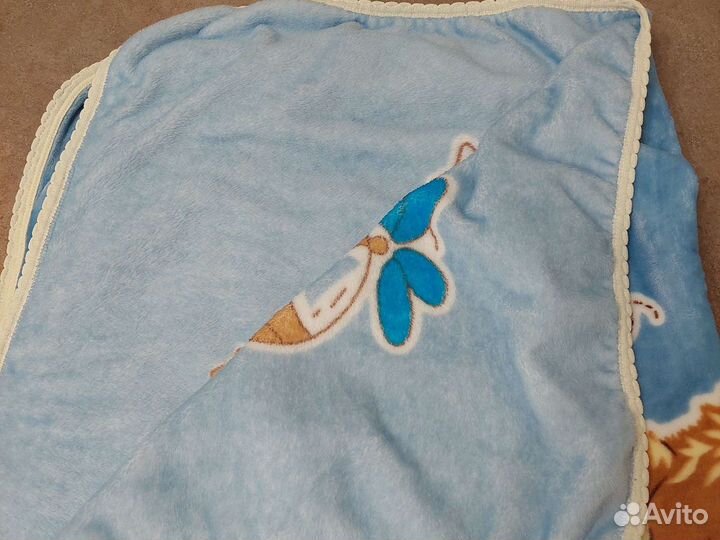 Плед пушистый теплый