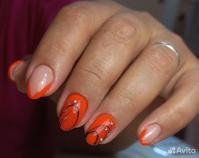 Маникюр, наращивание, коррекция