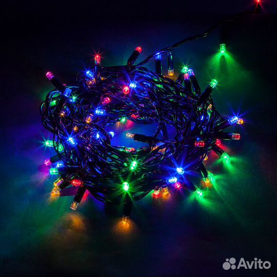 Светодиодная гирлянда 20м RGB Feron CL06 32310