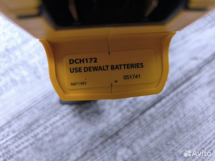 Перфоратор dewalt DCH172N