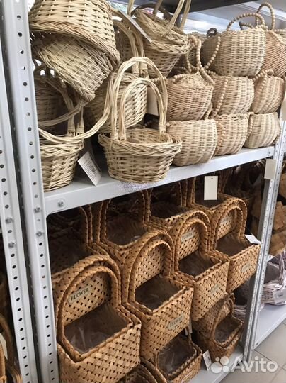 Плетенные корзины