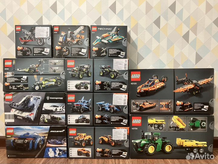 Lego technic, speed champions