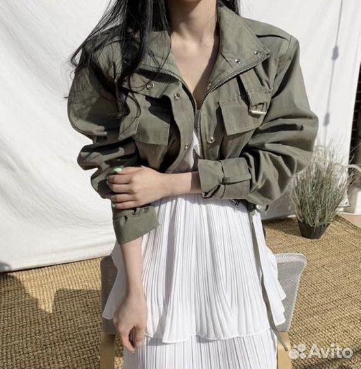 Джинсовая куртка женская