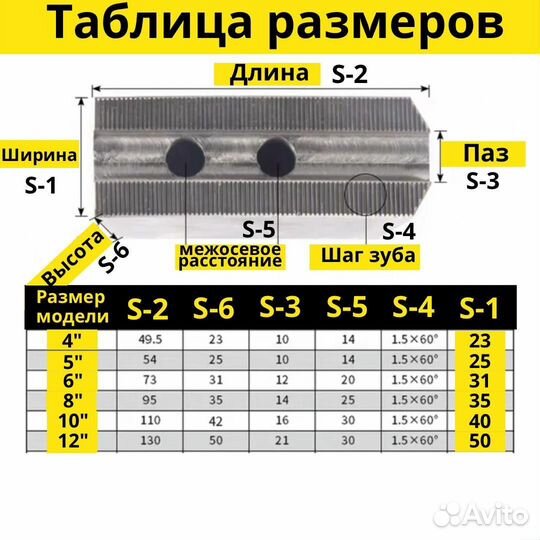 Кулачки (накладки) сырые на 8