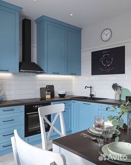 Кухонный гарнитур прямой