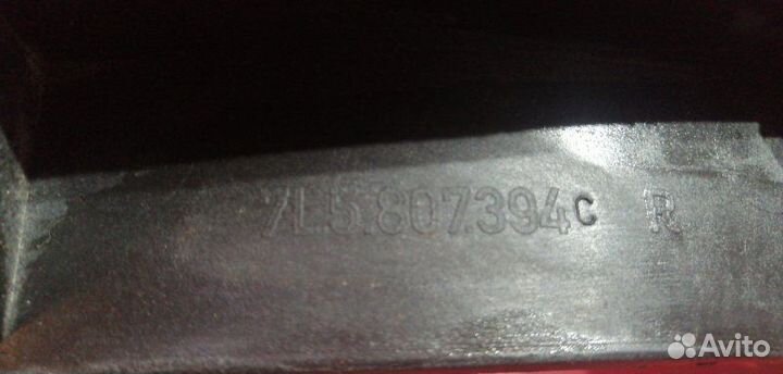 Кронштейн бампера задний правый Porsche Cayenne