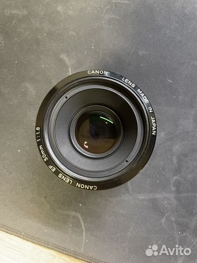 Объектив canon 50mm 1.8 mark i