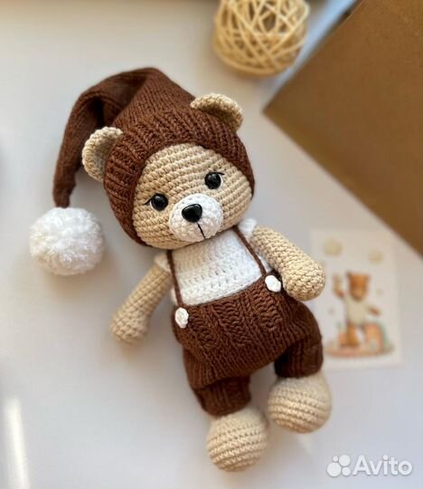 Вязаные игрушки ручной работы