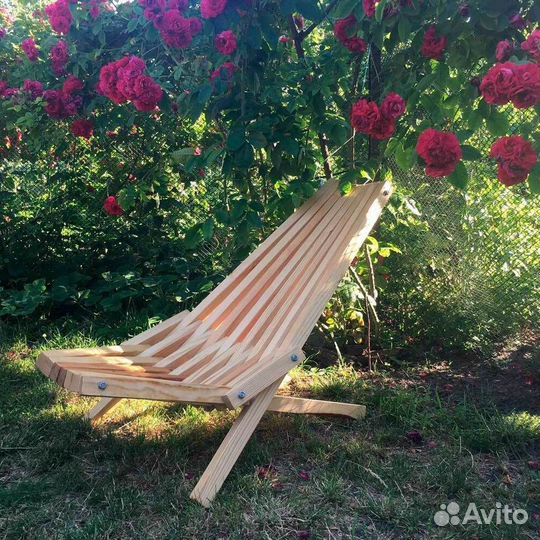 Стул складной деревянный