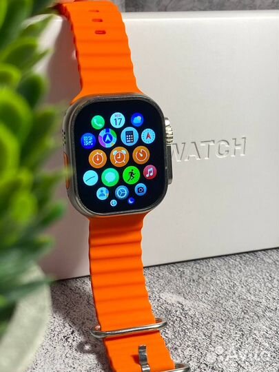 Apple Watch Ultra 2(яблоко при включении)