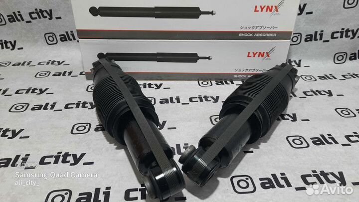 Амортизаторы задние Солярис 10г lynxauto