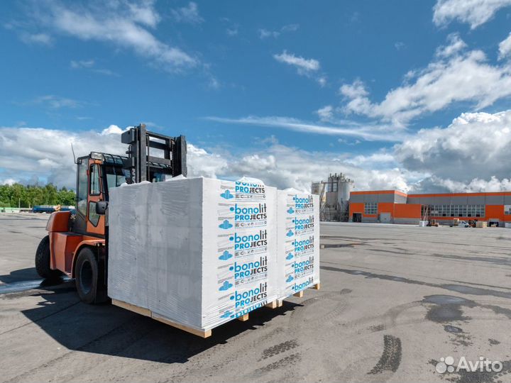 Газосиликатный блок Бонолит