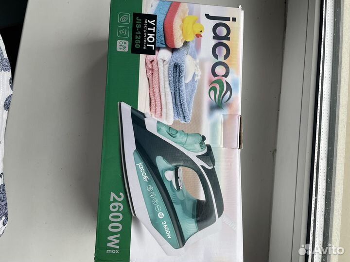 Утюг новый jaco jls-1260,2600 w