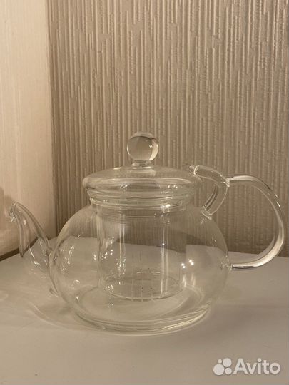 Заварочный чайник из стекла