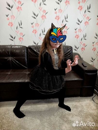 Новогодний костюм леопарда