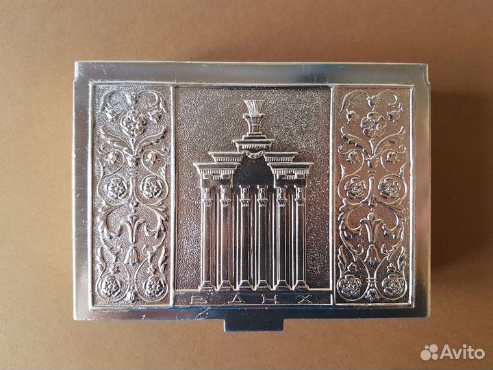 Коробка для папирос шкатулка СССР ВДНХ