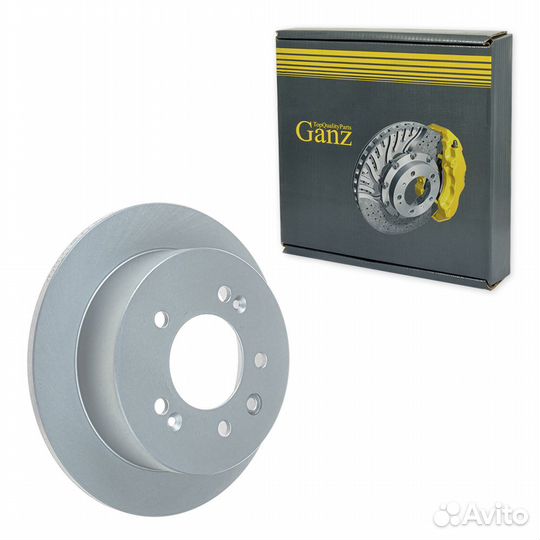 Диск тормозной задний с покрытием hyundai Elantra