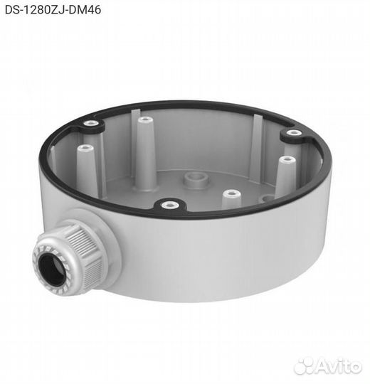 Монтажная коробка hikvision, алюминиевый сплав, цв