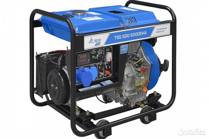 Дизельный генератор 6 кВт 3х фазный