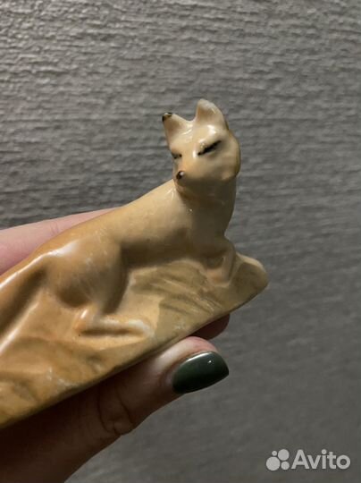 Статуэтка фарфор СССР лиса