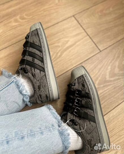 Кроссовки Adidas Superstar Rabbit hole grey