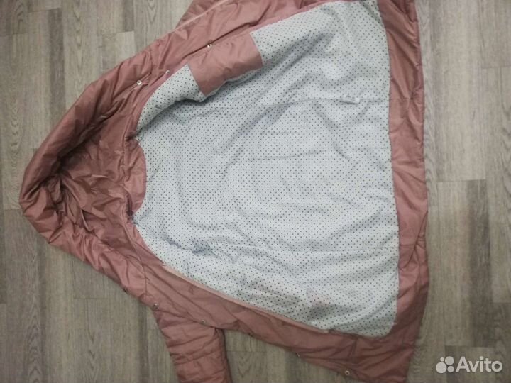 Пальто для девочки 140