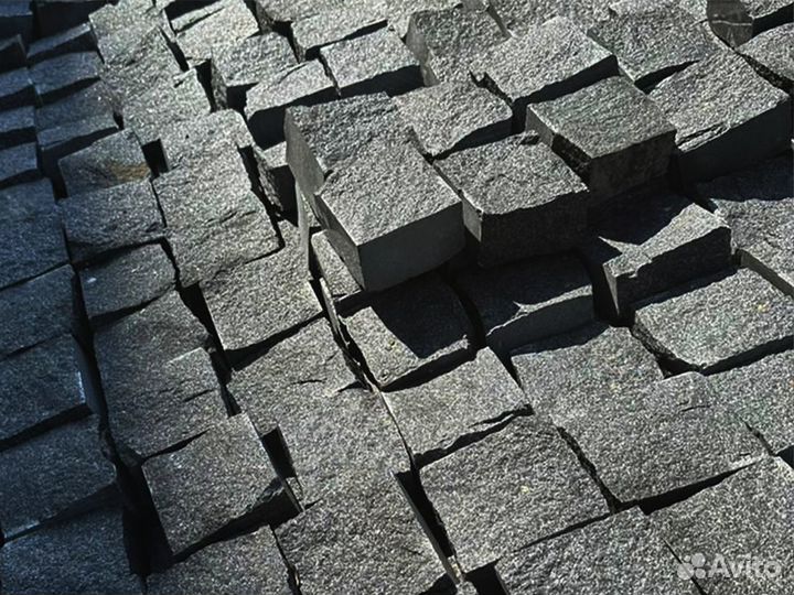 Брусчатка для мощения габбро-диабаз