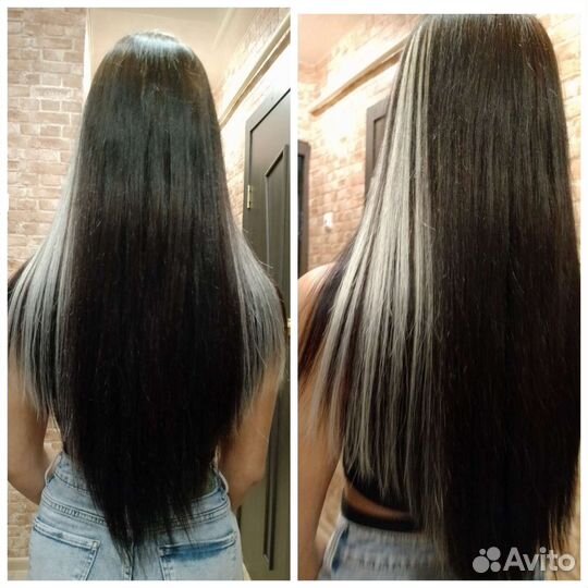 Цветные пряди для волос