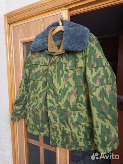 Бушлат камуфлированный зимний,Классика