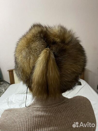 Шапка зимняя женская песцовая