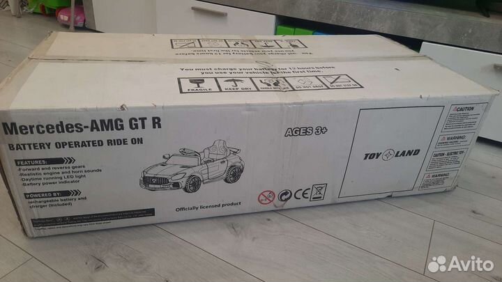 Детский электромобиль mercedes