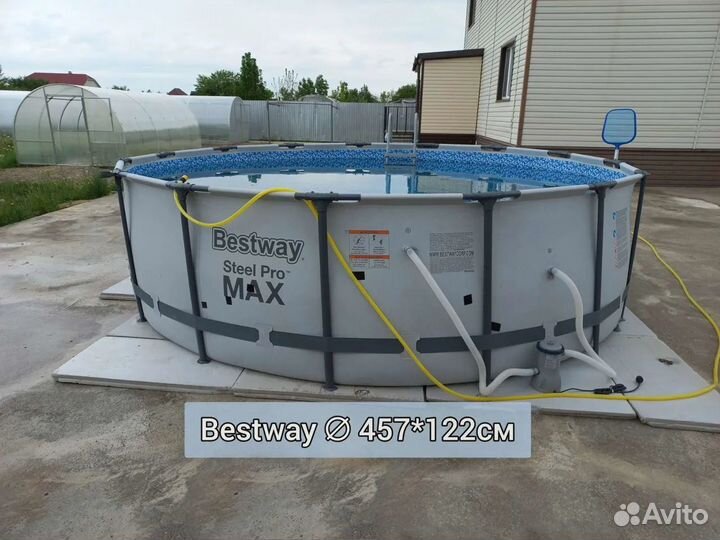Каркасный бассейн 457 на 122, 457/122